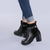 Botine dama piele Sena negre, 3 - Kalapod.net
